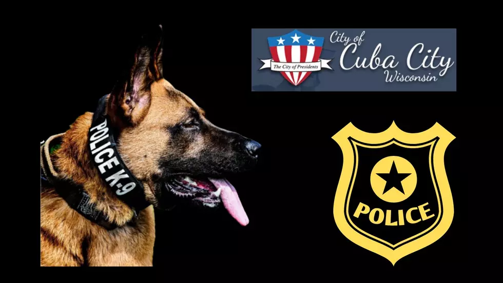 Cuba City Police K-9 Thor Seeks Your Help!