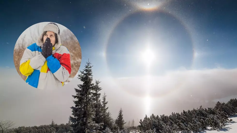 Iowa Sundogs and Living Where the Air Hurts Your Face